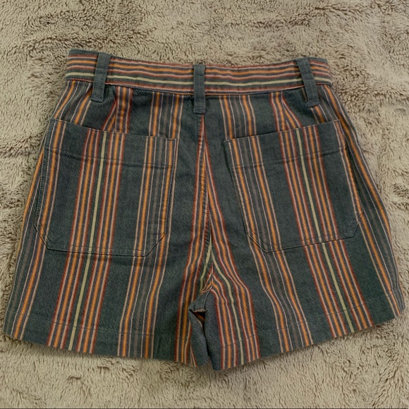 NWT Madewell Rainbow Jean Shorts - Picture 9 of 9